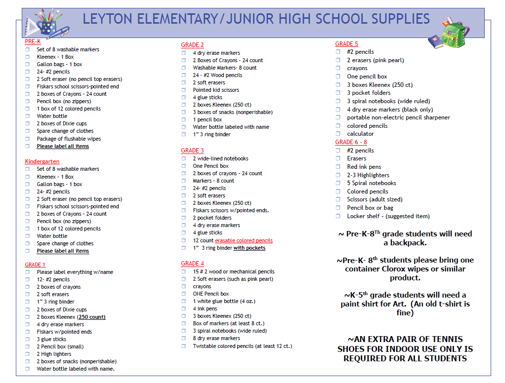 Leyton Public Schools